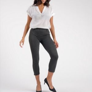 NWOT Charcoal Crop classic dress pant yoga pant